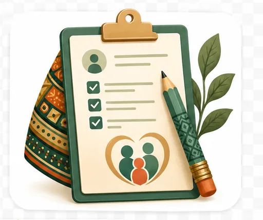 New Parent Apply Here illustration